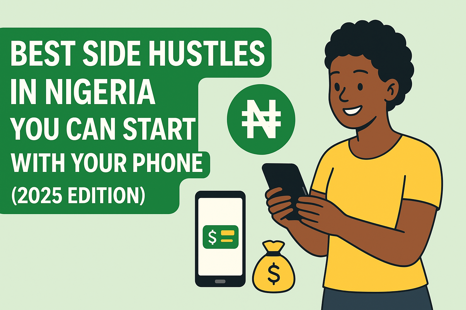 Best Side Hustles in Nigeria You Can Start with Your Phone (2025 Edition)