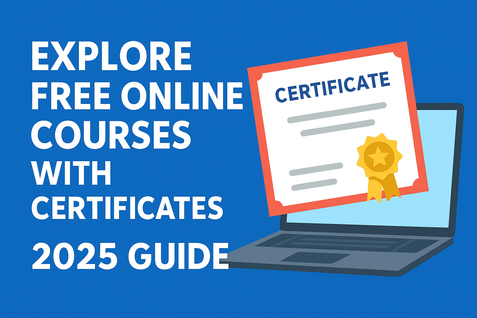 Explore Free Online Courses With Certificates (2025 Guide)