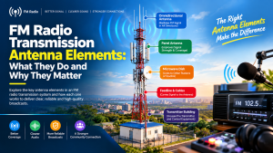 FM Radio transmission Antenna Elements What They Do and Why They Matter