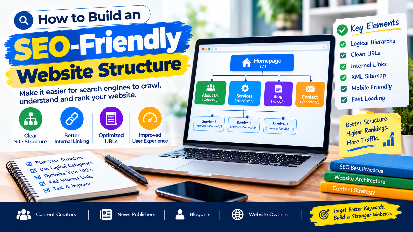 How to Build an SEO Friendly Website Structure