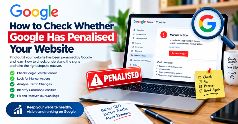 How to Check Whether Google Has Penalised Your Website