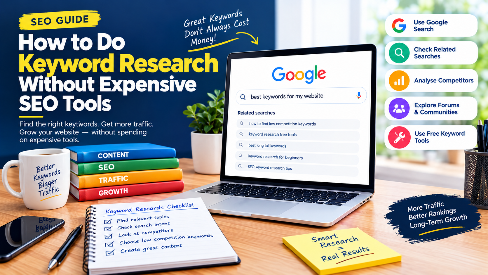 How to Do Keyword Research Without Expensive SEO Tools