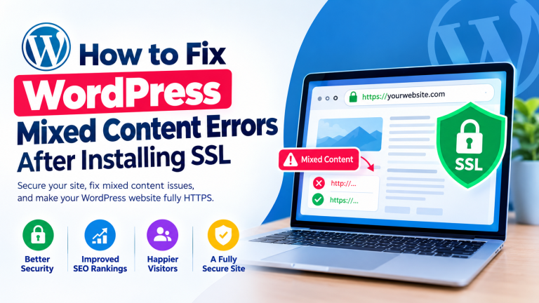 How to Fix WordPress Mixed Content Errors After Installing SSL