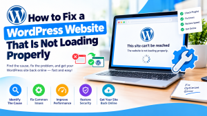 How to Fix a WordPress Website That Is Not Loading Properly