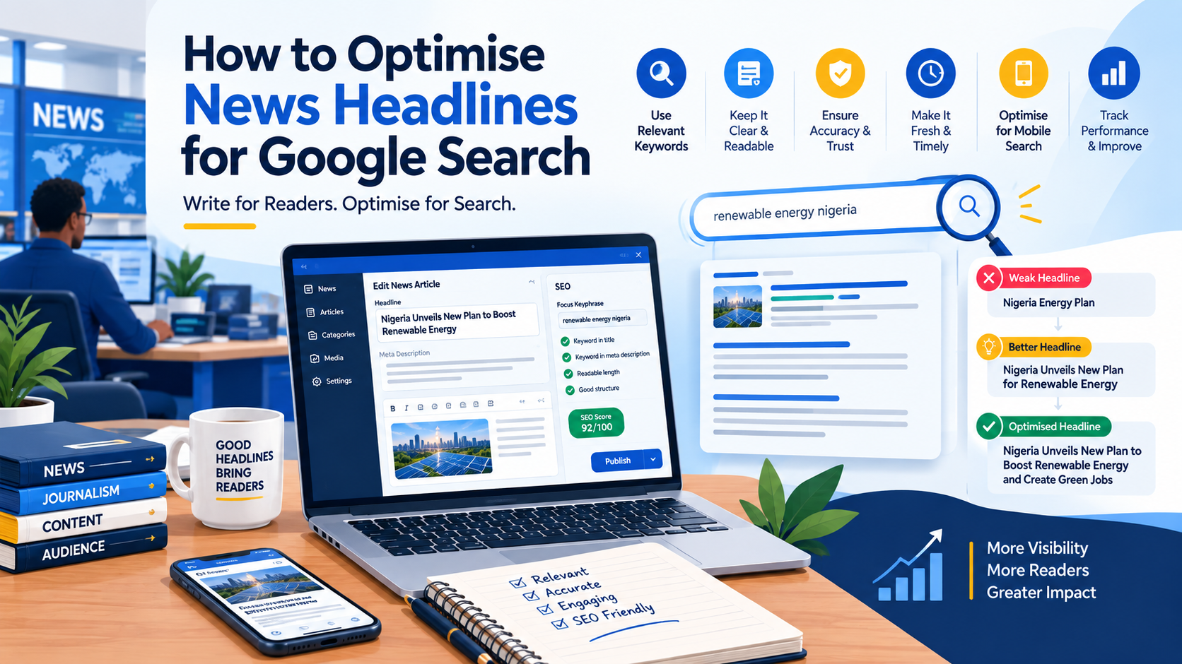 How to Optimise News Headlines for Google Search