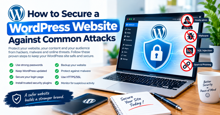How to Secure a WordPress Website Against Common Attacks