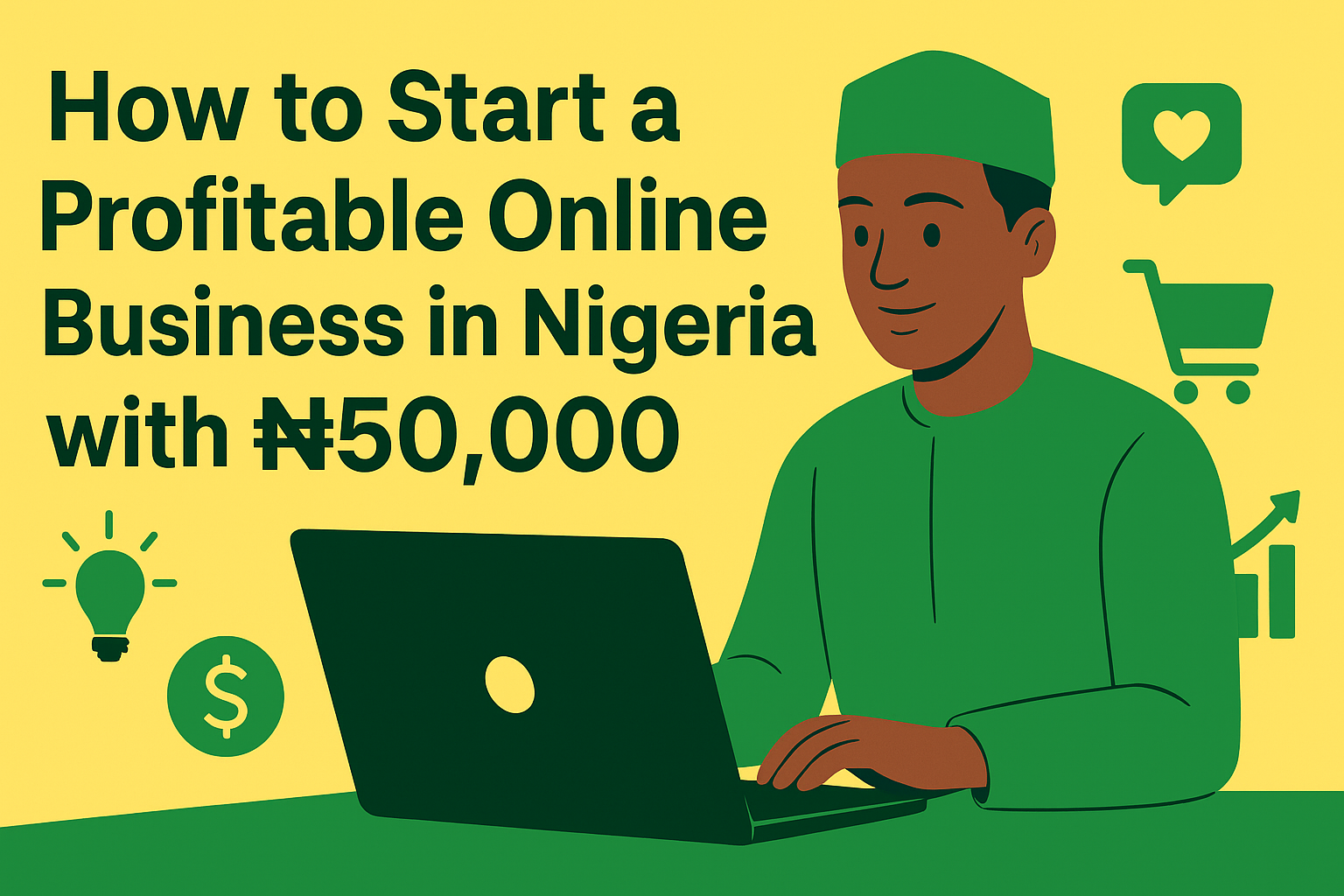 How to Start a Profitable Online Business in Nigeria with ₦50,000