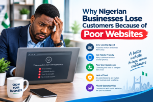 Poor website design causing Nigerian businesses to lose customers