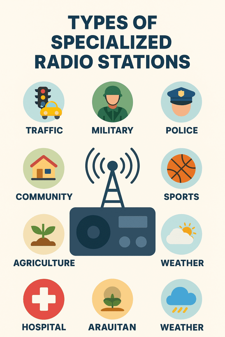 Specialised radio stations