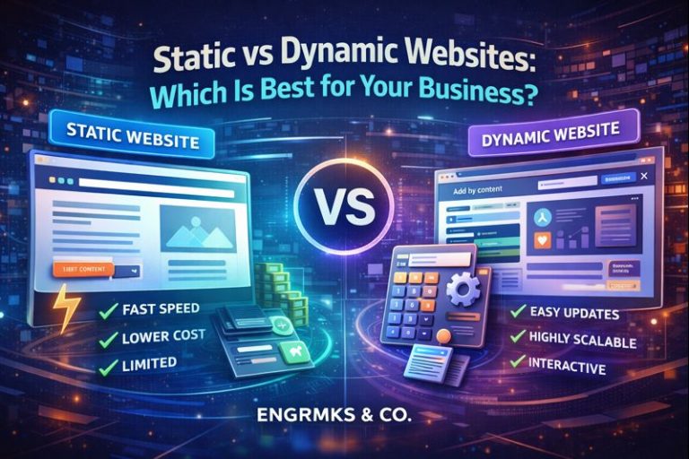 Static vs Dynamic Websites