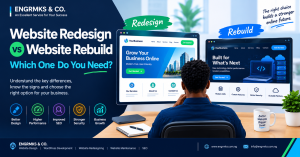 Website Redesign vs Website Rebuild Which One Do You Need