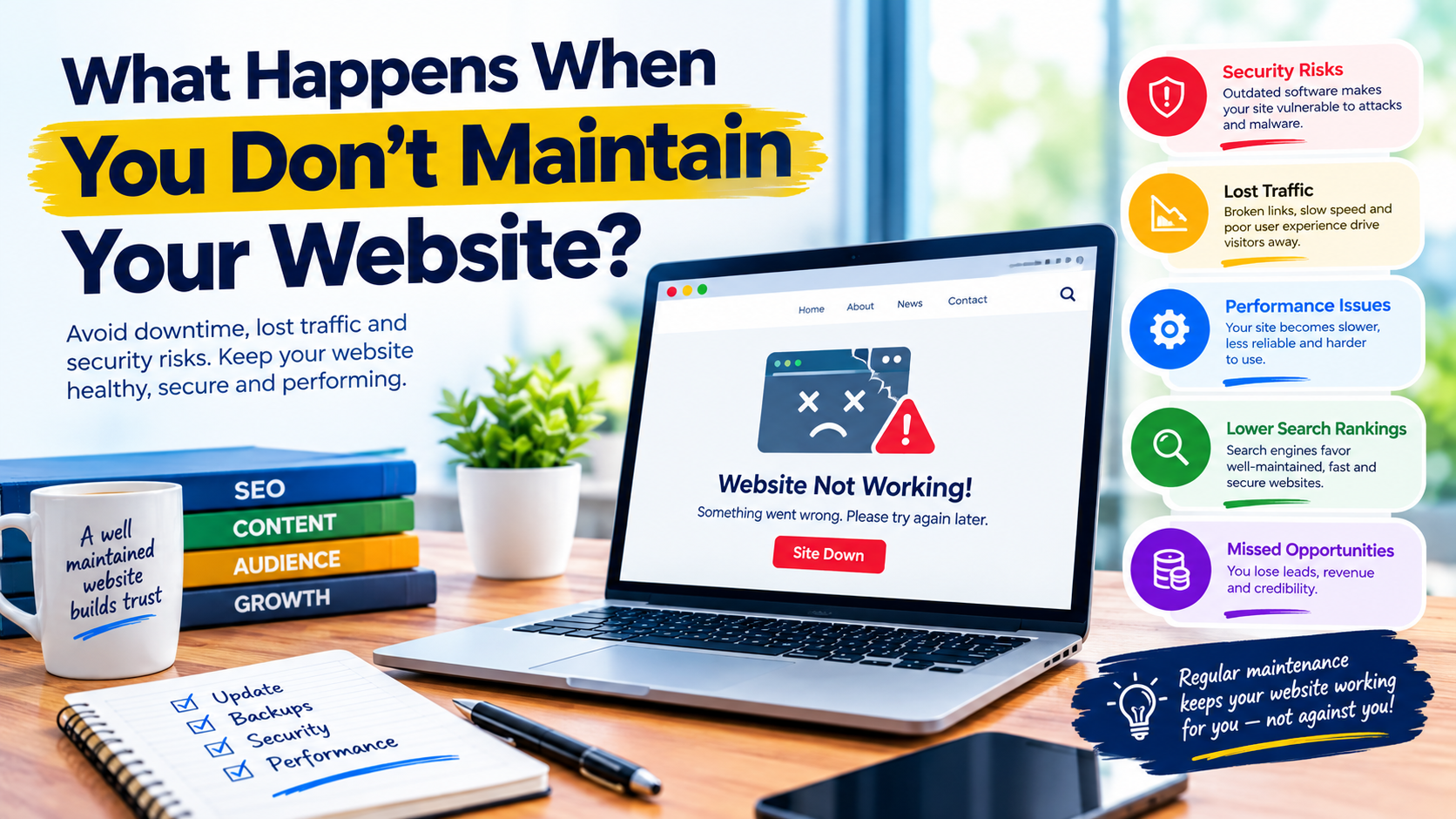 What Happens When You Don't Maintain Your Website