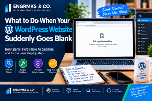 What to Do When Your WordPress Website Suddenly Goes Blank