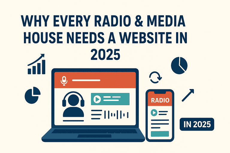 Why Every Radio and Media House in Nigeria Needs a Modern Website in 2025
