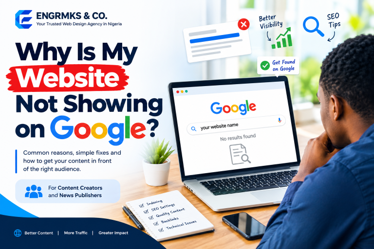 Why is my website not showing on Google - SEO guide for content creators and news publishers