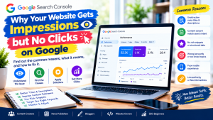 Why Your Website Gets Impressions but No Clicks on Google