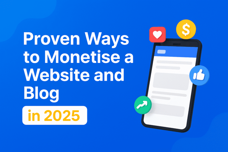 monetise a website and blog